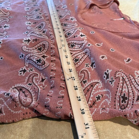 Free People No Matter What top, Moody Combo (dusty pink) size M - Picture 6 of 10